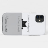 Étui pour iPhone Case-Mate Sneaky Cat Touchy Feely (Dos (Horizontal))