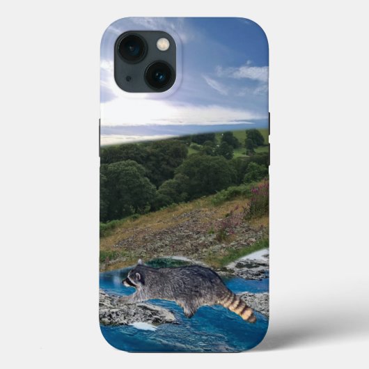 Étui pour iPhone Case-Mate Traversée de raton lave (Verso)
