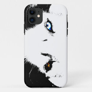 Étui pour iPhone Chien Husky Étui pour Chien Husky