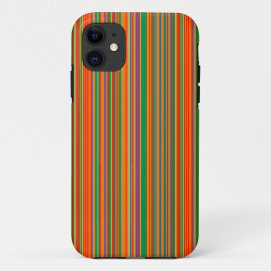 Étui pour iPhone Colorful Stripes 01 (Dos)