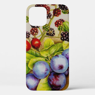 Étui pour iPhone d'art botanique de fin d'automne