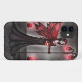 Étui pour iPhone d'art fantastique de fée rubis go (Dos (Horizontal))