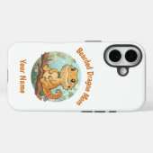 Étui pour iPhone de maman de dragon barbu personna (Verso (horizontal))