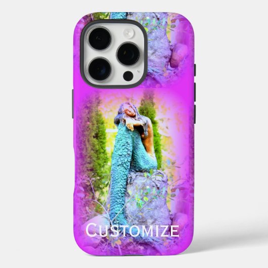 étui pour iphone de sirène rêvassant (Verso)