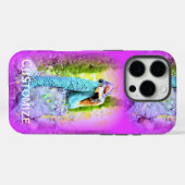 étui pour iphone de sirène rêvassant (Verso (horizontal))