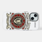 Étui pour iPhone des Rams de la South Gate High Sc (Verso Horizontal)