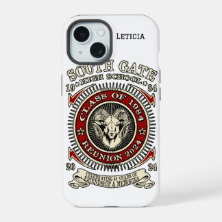 Étui pour iPhone des Rams de la South Gate High Sc