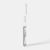 Étui pour iPhone DEVIL Tendance Abstrait Noir Blan (Côté droit)