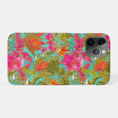 Étui pour iphone Fleurs Tropicales de Serre Tachet (Dos (Horizontal))