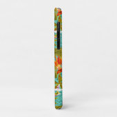 Étui pour iphone Fleurs Tropicales de Serre Tachet (Dos/Gauche)