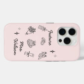 Étui pour iPhone Future Mrs. personnalisé Cadeau d (Verso (horizontal))