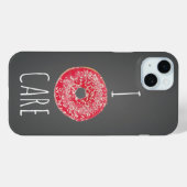 Étui pour iPhone I Donut Care (Verso (horizontal))