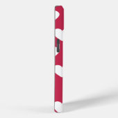 Étui pour iPhone / iPad à cœurs monogrammes (Verso / Droite)