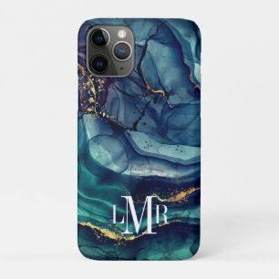 Étui pour iPhone / iPad à encre alcoolique abstrai