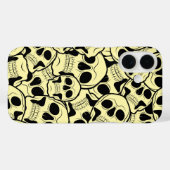 Étui pour iPhone / iPad à motif de crânes (Verso (horizontal))