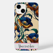 Étui pour iPhone / iPad à motif de fleur de pavot (Verso)