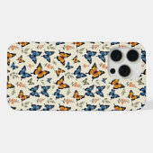 Étui pour iPhone/iPad à motif de papillon à queue (Verso Horizontal)