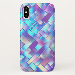 Étui pour iPhone / iPad à motif holographique bril