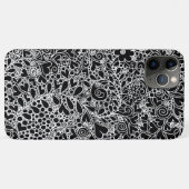 Étui pour iPhone / iPad au design floral complexe (Dos (Horizontal))