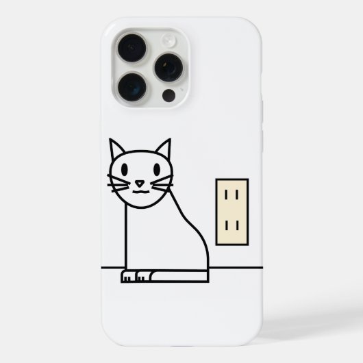 Étui pour iPhone / iPad Chat Mignon (Verso)