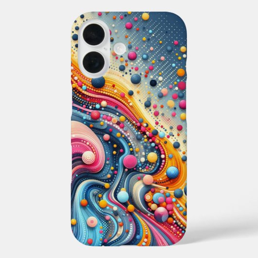 Étui pour iPhone / iPad Danse de Couleurs (Verso)