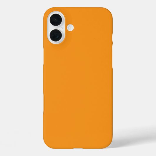 étui pour iPhone / iPad de couleur orange (Verso)
