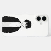 Étui pour iPhone / iPad de garçon d'anime minimali (Verso (horizontal))