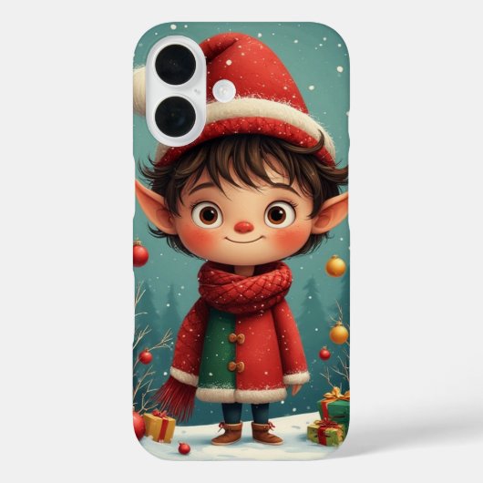 Étui pour iPhone / iPad de lutin garçon mignon (Verso)