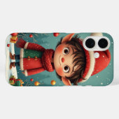 Étui pour iPhone / iPad de lutin garçon mignon (Verso (horizontal))