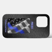 Étui pour iPhone / iPad de police (Verso (horizontal))