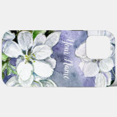 Étui pour iPhone / iPad fleur de pommier (Verso (horizontal))