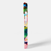 Étui pour iPhone / iPad Fleurs tropicales Verts vi (Verso / Gauche)