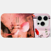 Étui pour iPhone / iPad - Oiseau Spatule rosée (Verso (horizontal))