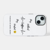 Étui pour iPhone / iPad "Pas de café, pas de vie" (Verso Horizontal)