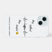 Étui pour iPhone / iPad "Pas de café, pas de vie" (Verso Horizontal)