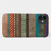 Étui pour iPhone masculin moderne grungy (Dos (Horizontal))