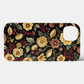 étui pour iPhone motif fleurs (Verso (horizontal))