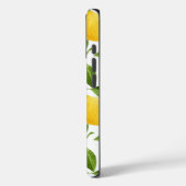Étui pour iPhone personnalisé avec citrons (Verso / Gauche)