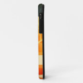 Étui pour iPhone personnalisé avec rose jaune. (Dos/Gauche)