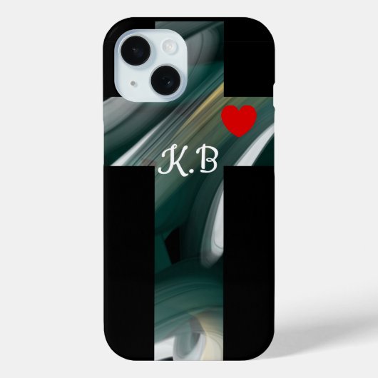Étui pour iPhone personnalisé Tendance Abstrait No (Verso)
