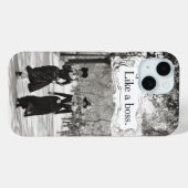 Étui pour iPhone pour femmes élégantes (Verso (horizontal))