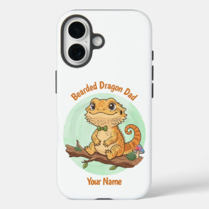 Étui pour iPhone pour papa de dragon barbu personn