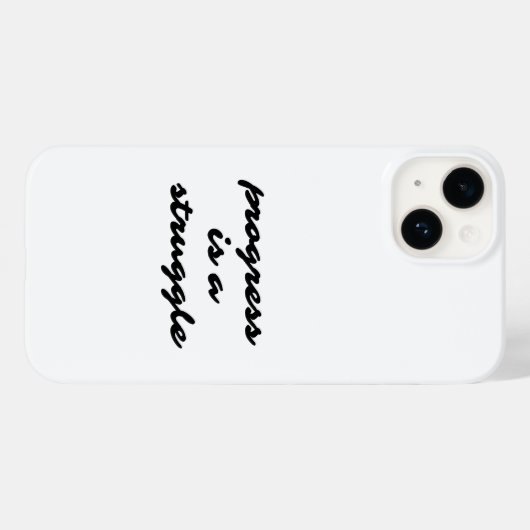 Étui pour iPhone Progress (Verso (horizontal))
