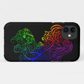 Étui pour iPhone Rainbow Lady (Dos (Horizontal))