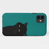 Étui pour iPhone SE/5/5s Black Cat (Dos (Horizontal))