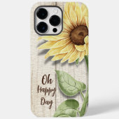Étui pour iPhone Sunflower (Verso)