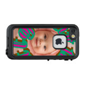 Étui pour iPhone Tiny Blossom (Dos Horizontal)