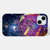 Étui pour iPhone Tourmaline Cosmic Dragon Case-Mat (Verso (horizontal))