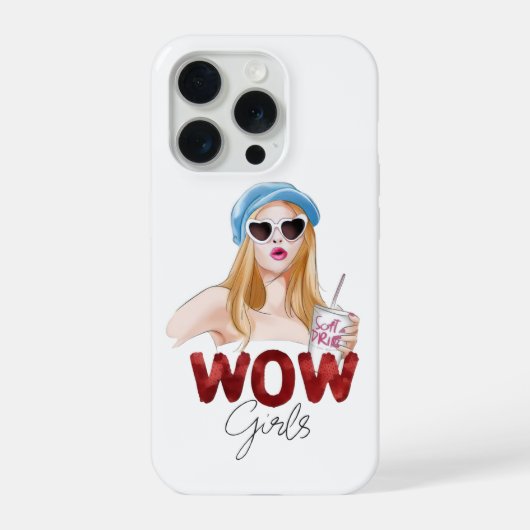 Étui pour iPhone WOW Girls esthétique | F (Verso)
