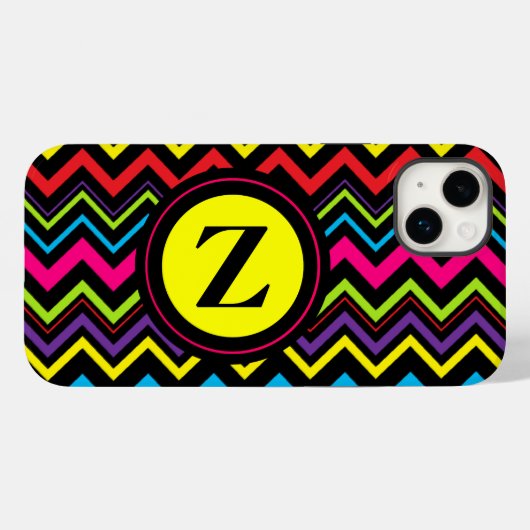 Étui pour iPhone Zig Zag (Verso (horizontal))